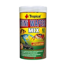 Tropical Mini Wafers Mix 90 G - Vatoz ve Çöpçü Balığı Yemi