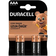 Duracell Lr03/mn2400 Alkalin Aaa İnce Kalem Pil 4'lü Paket