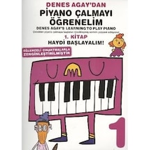Denes Agay'dan Piyano Çalmayı Öğrenelim 1.kitap