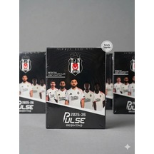 Pulse Futbolcu Kartları 2025/26 Paket 10 Kart Koleksiyon Kartları Siyah Beyaz