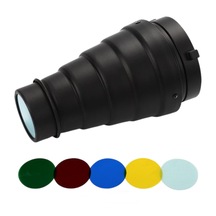 Gdx Sn-01 120mm Çaplı Petekli Snoot Bowens Adaptörlü Stüdyo Flaş