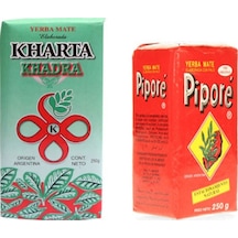 Pipore Mate Çayı 250 G + Kharta Yeşil Yaprak Mate Çayı 250 G