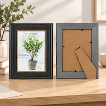 5x7 Gold Kenarlı Çerçeve Çok Renkli
