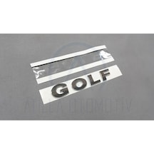 Volkswagen Golf 6 - 7 2008-2020 Bagaj Yazisi Krom 3200563565