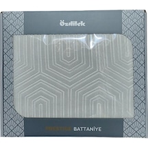 Özdilek Prestige Embos Tek Kişilik Battaniye 155x220 -gri Yeni Gri