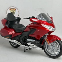 Honda Goldwing Kırmızı 1:12 Diecast Motosiklet Model
