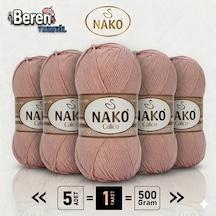 Calico- 11220 Pudra- 5'li Paket - 100gr/240m - El Örgü İpi - Amigurimi-hırka- Kazak- Şal-bebek İpi