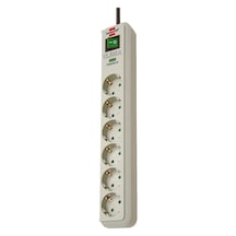 Brennenstuhl Eco Line 13.500 mAh 6'lı Akım Korumalı Priz 1.5 Metre Beyaz