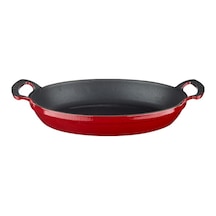 Lava Döküm Oval Kulplu Tava 27 x 20 CM