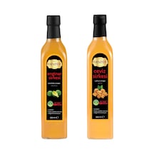 Hanzade Bitkisel Enginar + Ceviz Sirkesi 500 ML 2'li Set