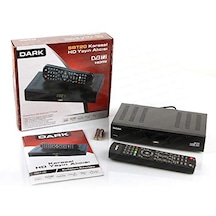Dark SBT20 HDMI ve Scart Bağlantılı Medya Player Özellikli Dijital Karasal HD DVB-T2 Yayın Alıcısı (DK-TV-SBT20)