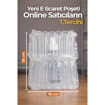 18x19 Cm 50 Adet Havalı Kargo Poşeti Airbag/airbed/airpack/airpak Ambalaj
