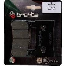 Brenta 431-222 2002-2003 Honda Cbr 954 Rr Uyumlu Ön Fren Balatası Organik Balata