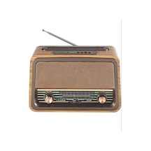 Leader LR-243 Radio,BT,USB,TF Retro Müzik Kutusu