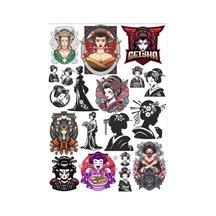 Geisha Sticker Set