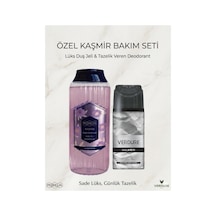 Tr Kaşmir Doğal Zeytinyağlı Duş Jeli 500 Ml + Verdure Silver Erkek Deodorant 150 Ml Set Diğer