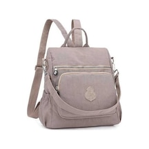 Dancemonkey Pratik Ve Taşınabilir Sırt Seyahat Omuz Çantası Kadın Hırsıza Karşı Açık Hava El Çantası Apricot 8661 Çok Renkli