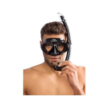 Cressi Perla-mexico Maske Şnorkel Seti Siyah