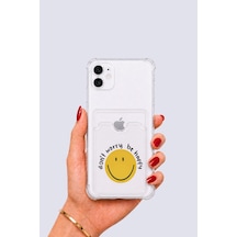 iPhone Uyumlu 11 Kartlıklı Gülücük Desenli Kılıf Mh-hs1918-1453
