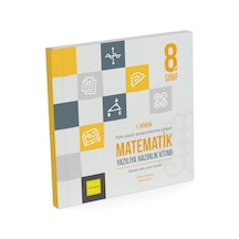 Kare Yayınları 8.Sınıf 1.Dönem Matematik Yazılıya Hazırlık Kitabı