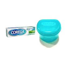 Corega Protez Yapıştırıcı Naneli Krem+Protez Kutusu Corega Protez Yapıştırıcı Naneli Krem+Protez Kutusu
