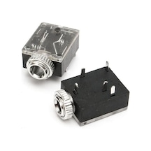 Electroon 3.5Mm Stereo Şase Fiş Somunlu - 5Adet