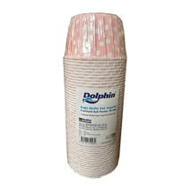 Dolphin Muffin Kağıt Karton Pembe Puantiyeli Cupcake Kek Kalıbı Kapsülü Kabı - 50 Adetlik 5 Paket