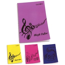 Çınar Jazz Müzik Defteri 30 Yp Spiralli Pp Kapak 38000 Çeşitli Renk Ve Desen