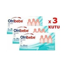Monodoz 5mlx20 Tek Kullanımlık Flakon Izotonik Deniz Suyu 3'lü