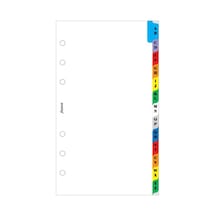 Filofax 131608 A-z Separatör, 2 Harfler Pro Tab, Renkli