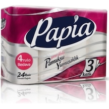 Papia 3 Katlı Tuvalet Kağıdı 24 Rulo