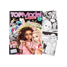 Top Model Tasarım Ve Boyama Defteri 412451