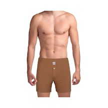 The Don Traditional Erkek Boxer Şort Hardal 001