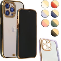 Apple Uyumlu iPhone 13 Pro Kılıf Liva Lazer Silikon Kapak