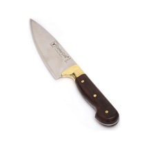 Sürmene Cumhur Çelik 61610 Şef Bıçağı 15,5 Cm, Venge Sap Tdrtr Gri - Siyah