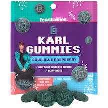 Feastables Karl Gummies Sour Blue Raspberry 50 G