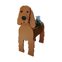 Şık Ve Dayanıklı Pvc Malzemeden Yapılmış, Bahçe Ve Ev Dekorasyonu İçin Kedi Desenli Saksı