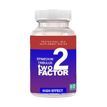 Two Factor 1 Adet Erkekler Için Tribulus&epimediyum Complex 60 Adet Kapsül