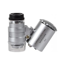 -ıphone5 Için Uyumlu Kapaklı Lens Mikroskop Taşınabilir Mini Cep Boyutu Led Mikroskop No.9882-ıp5ıi