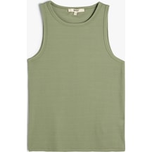Koton Halter Yaka Atlet Fitilli Slim Fit Ada Çayı 4sak10004ek Açık Yeşil