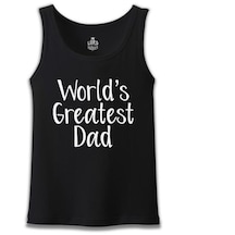 World'S Greatest Dad Siyah Erkek Atlet