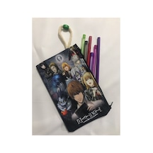 Death Note Desenli Tasarım Bez Kalemlik-cüzdan Diğer