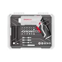 Speccoi Xsp 3.6v-3011 33 Parça Akülü Vidalama Şarjlı Tornavida Set Speccoi Xsp 3.6v-3011 33 Parça Akülü Vidalama Şarjlı Tornavida Set