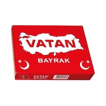 Lona Sanat Türk Bayrağı 20x30 Cm 10 Lu 1 Paket 10 Adet Diğer