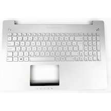 Asus N550ja N550jk Gri Renk Aydınlatmalı Klavye Ve Üst Kasası