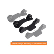 Tenfowee 3d Yazıcı Filament Tutucu - Cr-10, Ender 3 Uyumlu Metal Askılık Siyah