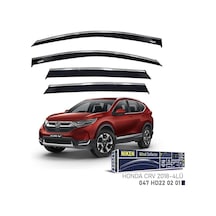 Niken Honda Crv 2018 Kromlu Cam Rüzgarlığı 4'lü - Ekolmaks