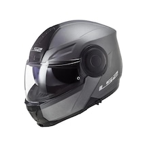 Ls2 Scope Solıd Matt Tıtanıum Çene Açılır Kask Renkli
