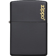 Zippo Çakmak Mat Siyah Zippo Logo 218-067278