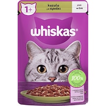 Whiskas Pouch Kuzulu Yetişkin Kedi Maması 85 G